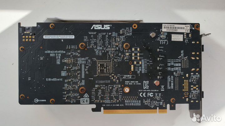 Видеокарта Asus 1060 6Gb