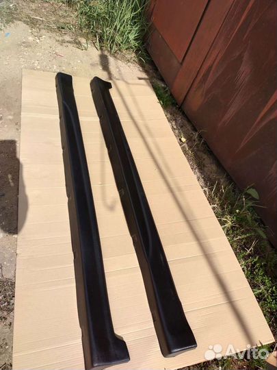 Накладки на пороги Шевроле lacetti