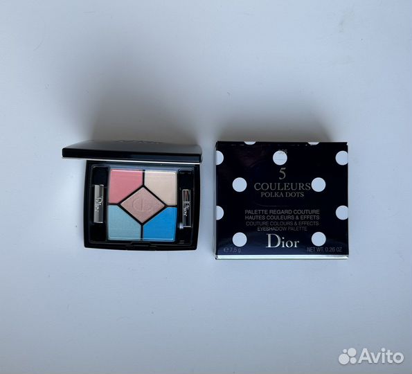 Dior тени для век 366 bain de mer