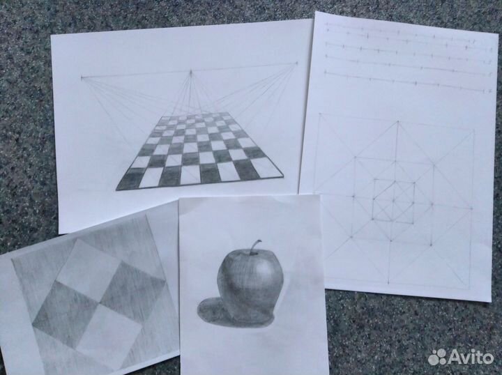 Академические рисунки