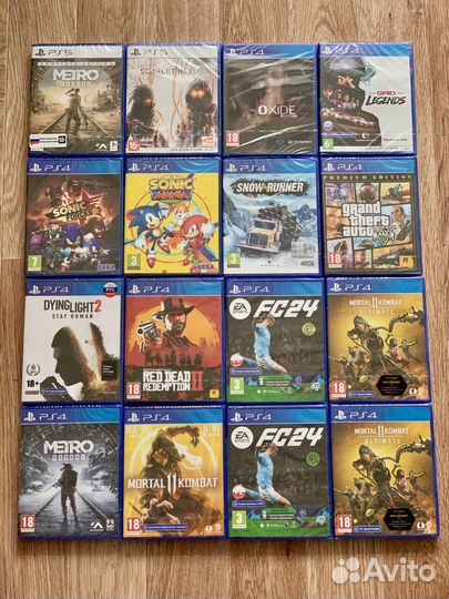 Игры PS4 / PS5 Новые
