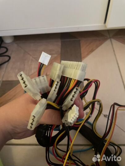 Блок питания, вентилятор, сетевая карта