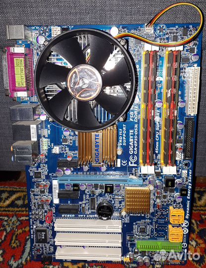 Core 2 Quad Q9550+MB+DDR2+Корпус+Бп