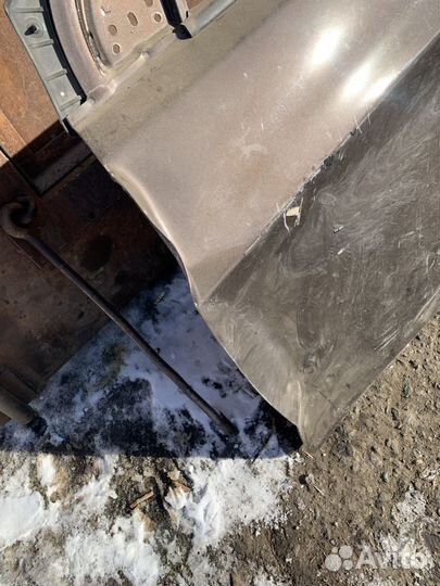 Дверь передняя левая мятая Hyundai Solaris 2011