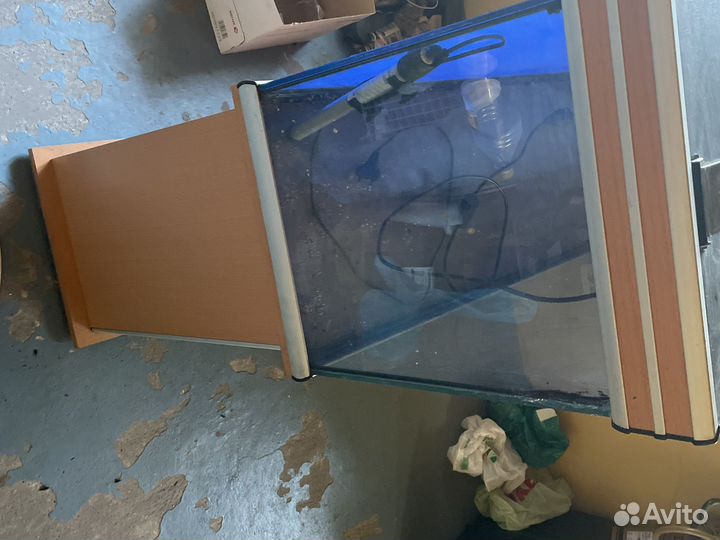 Аквариум с тумбой 250л бу