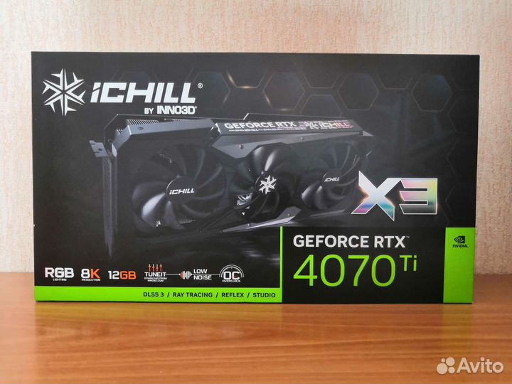 Видеокарты RTX 3060 12Gb / 4070Ti / 4080