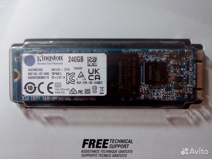 SSD Kingston SA400M8 240Гб M.2