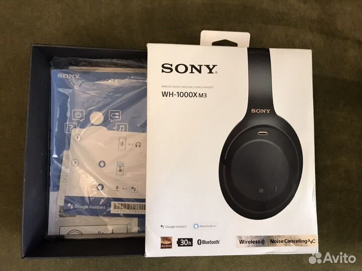 Беспроводные наушники Sony WH-1000X m3