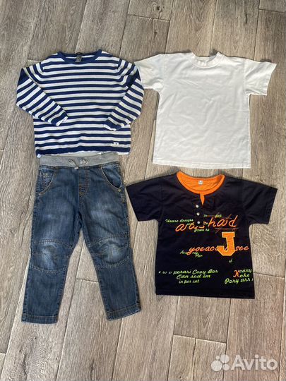 Пакет фирменной одежды на мальчика 98 размер