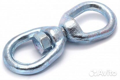 Вертлюг оцинкованный с нагрузкой до 500 кг