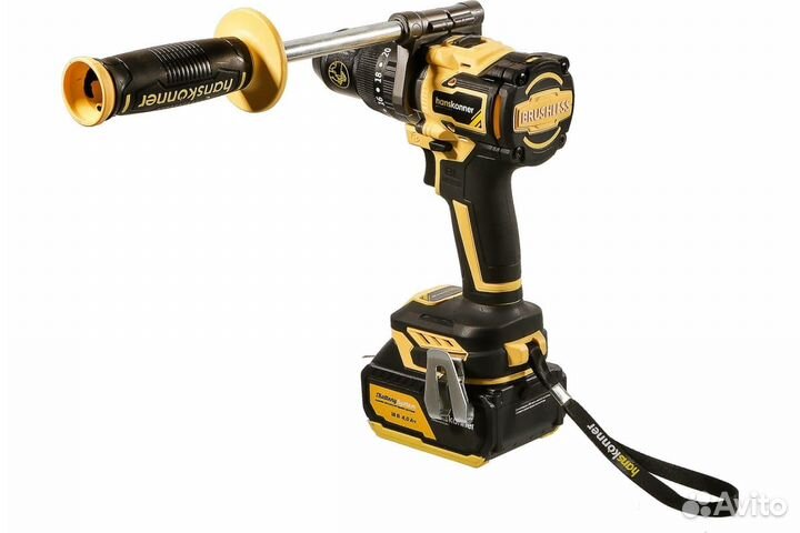 Аккумуляторный шуруповерт Hanskonner 165Нм 2АКБ