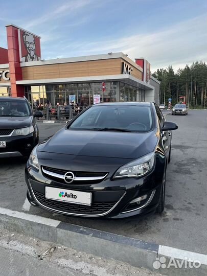 Opel Astra 1.6 AT, 2013, 106 000 км