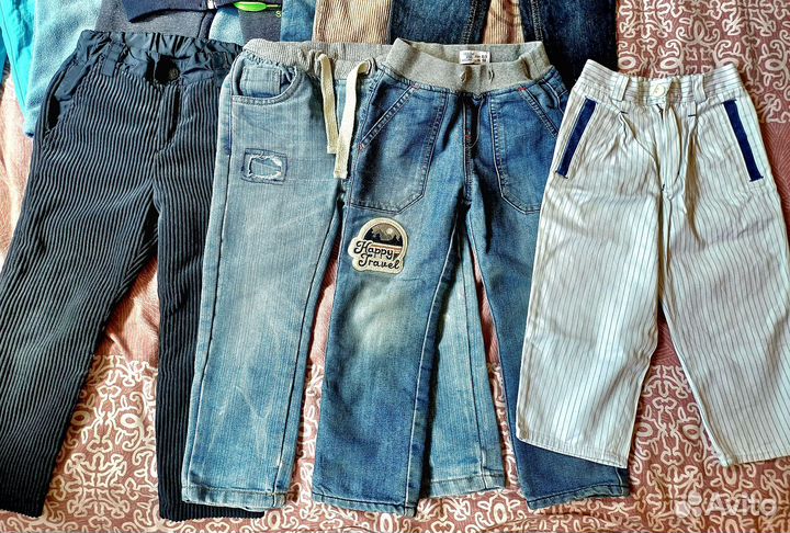 Огромный пакет одежды для мальчика 92 98