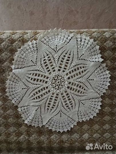 Салфетка крючком