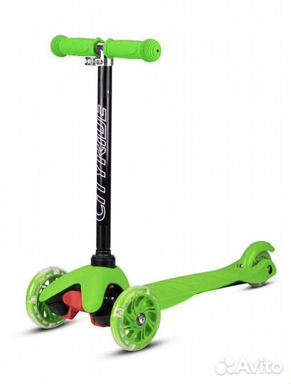 Самокат детский трехколесный новый