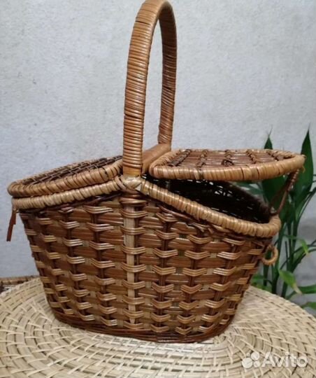 Корзина плетеная для пикника