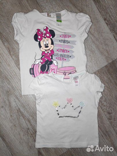 Пакет летних вещей для девочки на 1 год