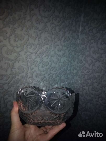 Ваза хрустальная СССР