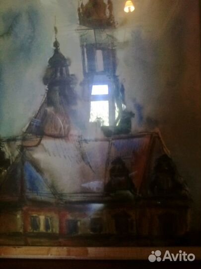 А.Великанов 1973,акварель,тушь,Дрезден