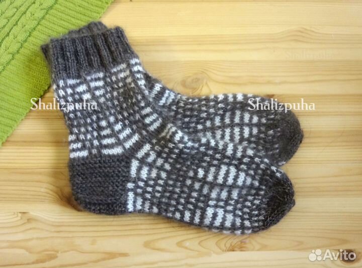 Носки: вязаные ручной работы, 120