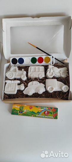 Гипсовые фигуры для раскрашивания