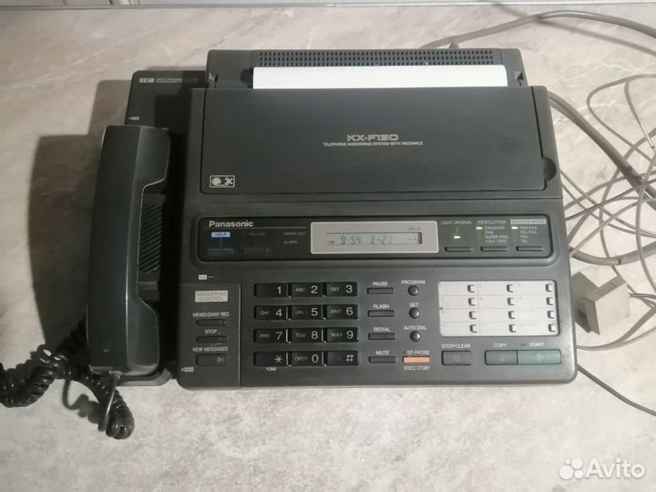 Факс Panasonik kx-f130