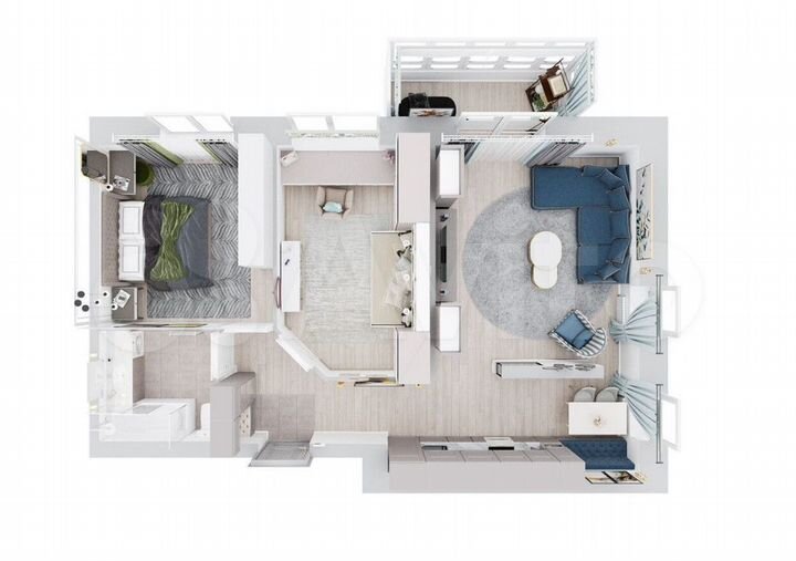 3-к. квартира, 70 м², 14/25 эт.