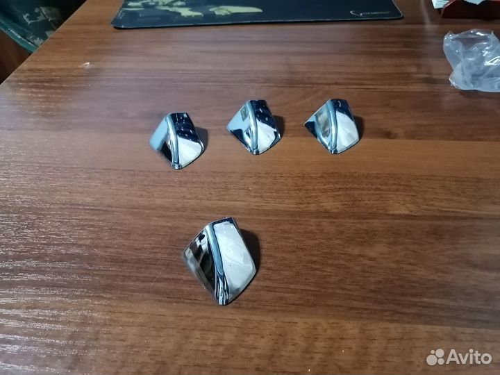 Хромированные накладки на дверные ручки