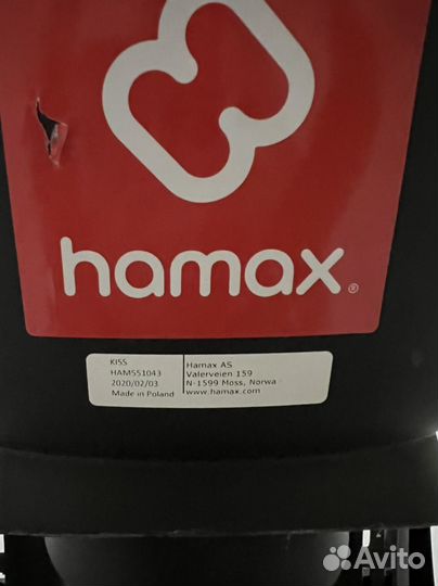 Детское велокресло hamax