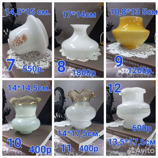 Плафоны СССР, керосинки