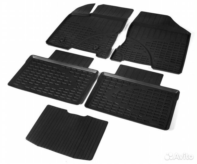 Ковры салона резиновые LADA Vesta (Ваз)