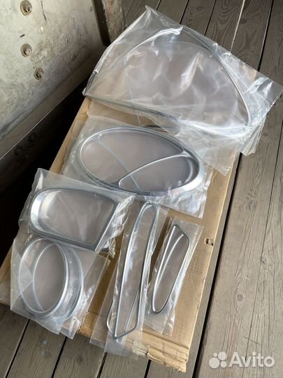 Хром пакет накладки Mercedes E-Class W211