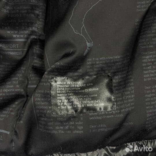 Куртка John Galliano оригинал