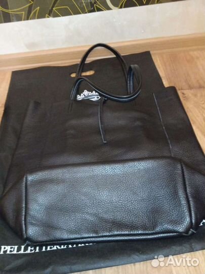 Сумка шопер. Натуральная кожа