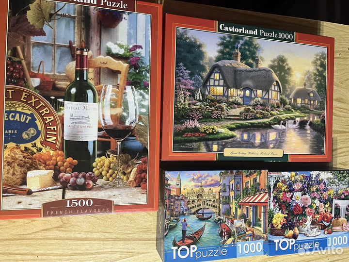 Пазлы от 1000 деталей