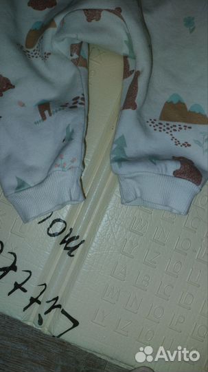 Флисовый комбинезон bungly baby 74