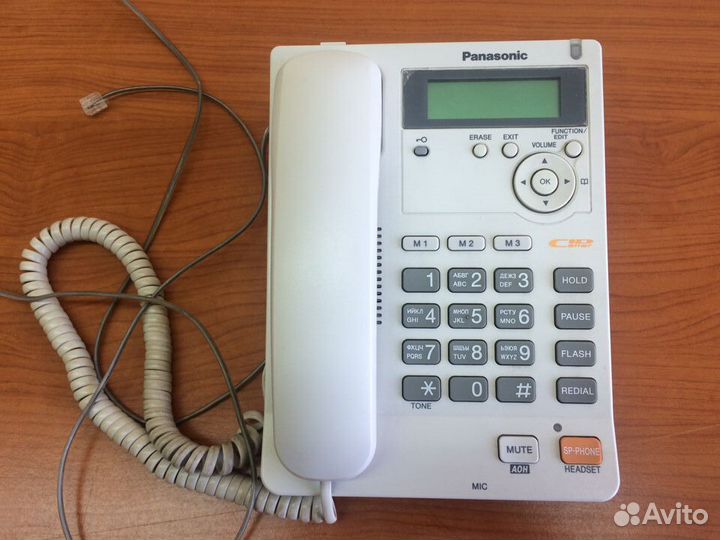 Стационарный телефон Panasonic KX-TS2565RU W