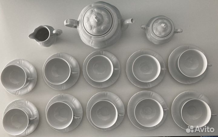 Чешский фарфоровый сервиз