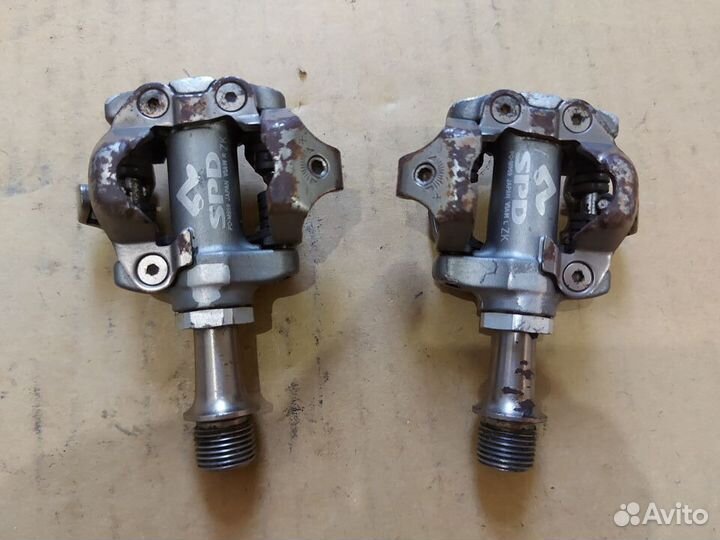 Контактные педали Shimano XTR