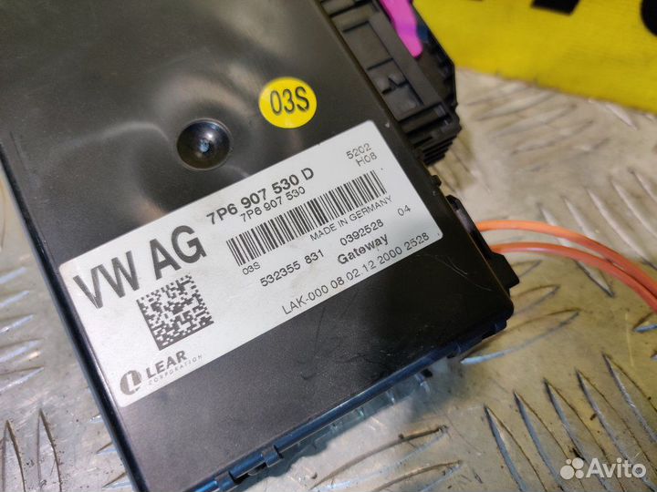 Электронный блок Gateway Volkswagen Touareg 7P5