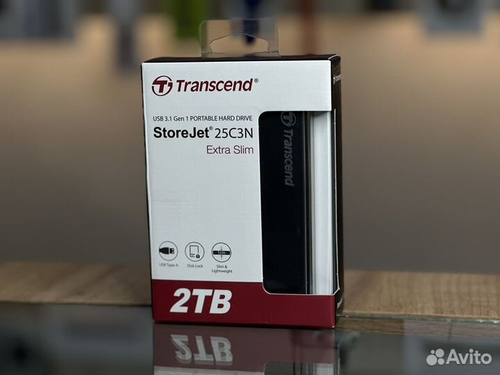 Transcend StoreJet 25C3N Extra Slim 2TB