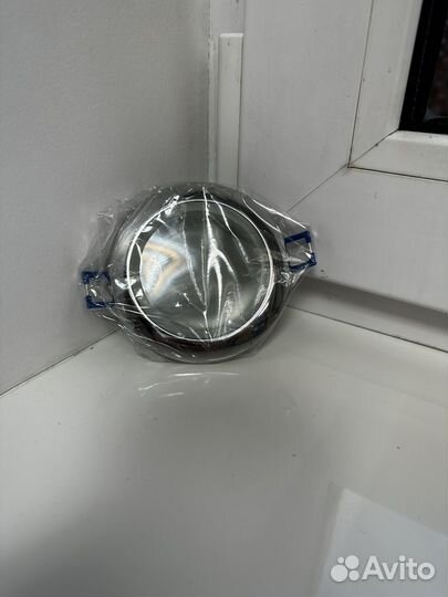 Лампа встраемывая хромовая