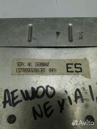 Блок управления двигателем Daewoo nexia