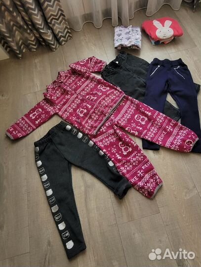 Вещи пакетом для девочки 3-4 года