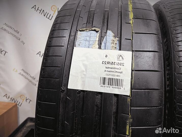 Continental SportContact 6 295/35 R23 94Y