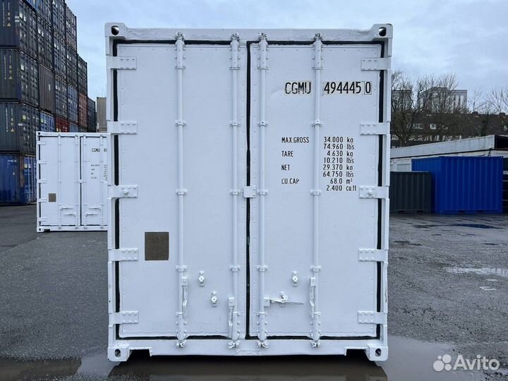 Рефконтейнер 40-футов cgmu 494445-0 daikin 2007 г