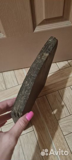 Икона старинная Неопалимая Купина