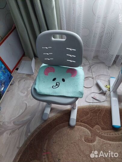 Растущая парта и стул бу