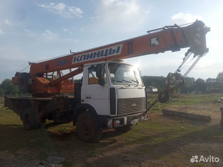 Аренда и услуги автокрана, 20 т, 21 м, с гуськом 7.5 м