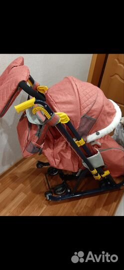 Санки коляска nika